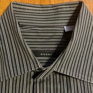 Men’s Gucci long sleeve dress shirt